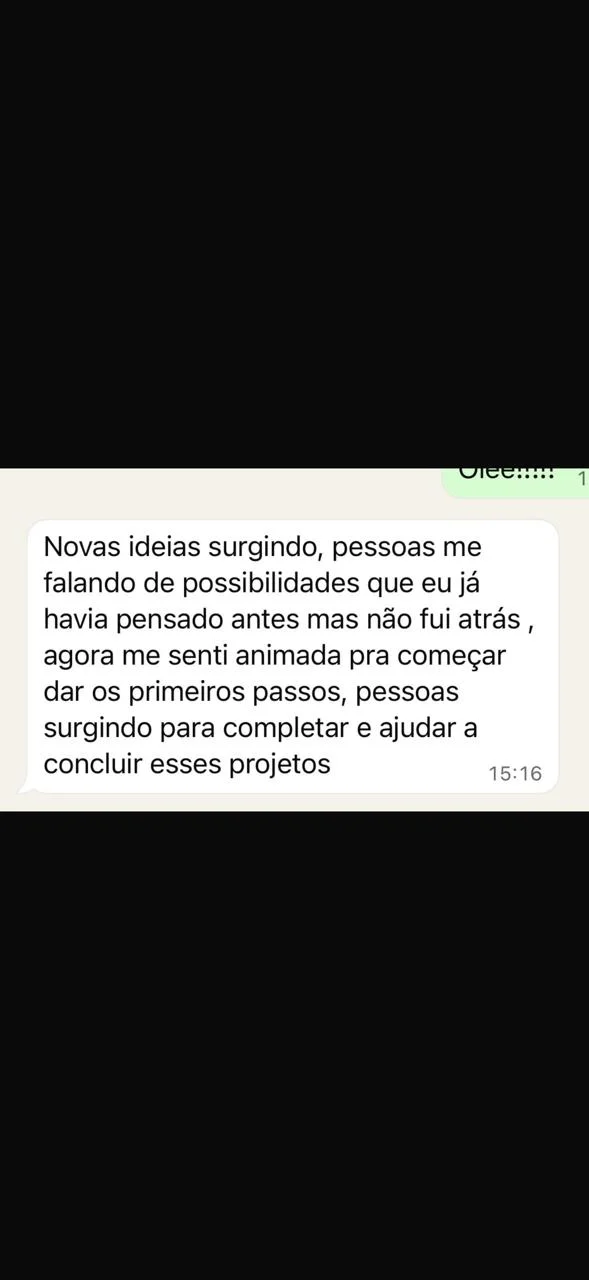 Depoimento original de participante 11 do Destrave a Prosperidade