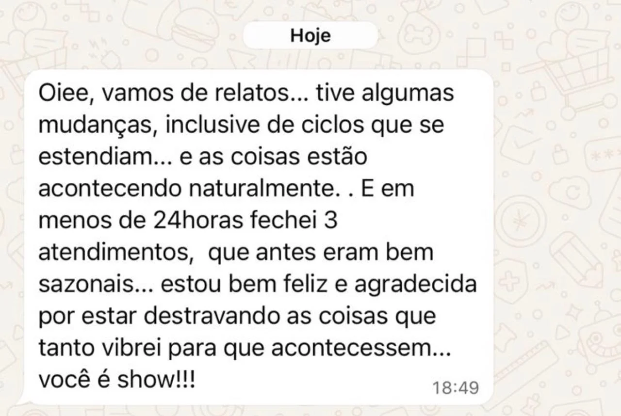 Depoimento original de participante 4 do Destrave a Prosperidade