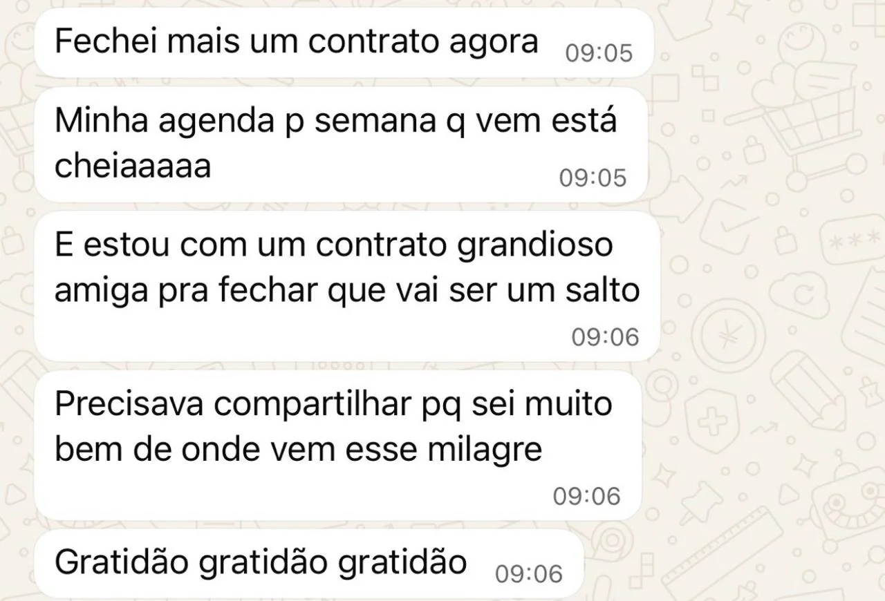 Depoimento original de participante 9 do Destrave a Prosperidade